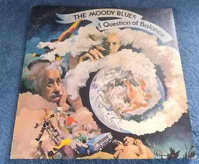 The Moody Blues  A Question Of Balance LP  Threshold Gatefold Lyric Poster • $9.99