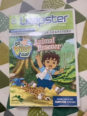 LEAPSTER LEARNING GO DIEGO GO ANIMAL RESCUER Game 4-7 YEARS • £1.99