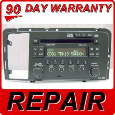 MAINBOARD REPAIR SERVICE For VOLVO S60 V70 S80 XC70 Radio HU-850 6 Disc Changer • $337.31