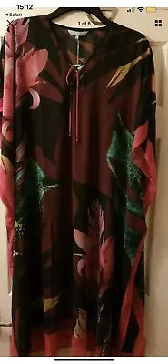 Debenhams Matthew Williamson Tropical Maxi Kaftan Size Small New • £35