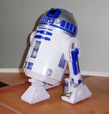 STAR WARS R2-D2 Interactive Droid Disney Store Lights & Sounds 2015 10.5  Tall • $20