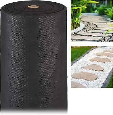 Weed Control Fabric Garden Membrane Weed Killer Control Landscape Fabric 50gsm • £2.99