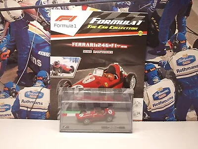  PANINI F1 CARS - 1958 FERRARI 246 - MIKE HAWTHORN - 1/43 Scale Model Car 55 • £14.99