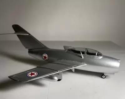 1:72 Scale Built Plastic Model Airplane Russian Mig 15 Soviet Air Force Aircraft • $29.89