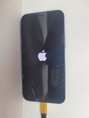 Apple IPhone 12 Mini 64gb Blue A2176 (Unlocked) Damaged CD3799 • $104.95