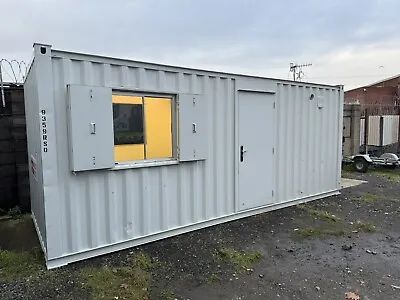 Portable Site Office Cabin Canteen Toilet Generator Welfare Unit 20ft • £5500