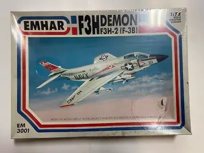 EMHAR - F3H Demon F3H-2 (F-3B) 1/72 Scale Model Kit EM 3001 SEALED BOX • $20