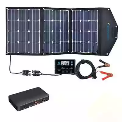 ACOPower 120W Foldable Solar Panel W/20A Charge Controller For Power Station RV • $295