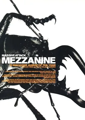 Massive Attack - Mezzannine...Q Magazine......... - Full Size Magazine Advert • £5.99