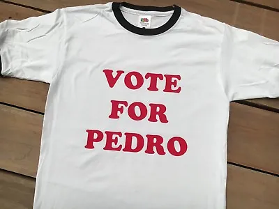 VOTE FOR PEDRO T SHIRT Napoleon Dynamite Classic Mens Funny T Shirt • £7.95