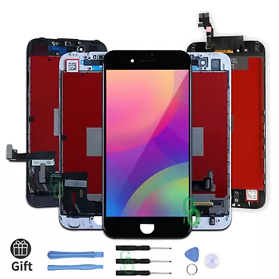 For IPhone 8 7 6 6s Plus 5 SE3 Screen Replacement LCD 3D Touch Digitizer Display • £11.81