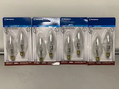 Westinghouse Lighting 4029 40-Watt B11  Bulb Candelabra Base E12 4 Packs • $19.95