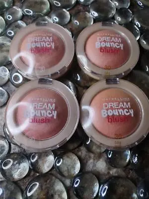 Lot Of 4 Maybelline Dream Bouncy Blush # 30 CANDY CORAL Rare & Discontinued • $18.95