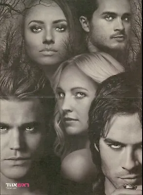 VAMPIRE DIARIES / R5 Band Israeli Magazine POSTER Centerfolds ROSS 30X40cm A3 • $14.99