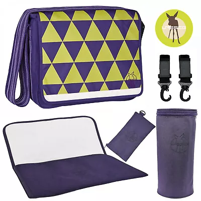 £7.99 • Buy Baby Changing Bag Designer Baby Bags With Accessories Maternity Hospital Tote