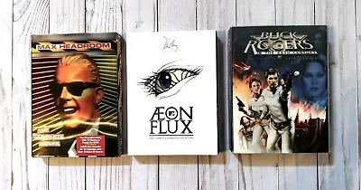 80s/90s Sci-Fi TV Sets  —  Buck Rogers / Aeon Flux / Max Headroom • $65