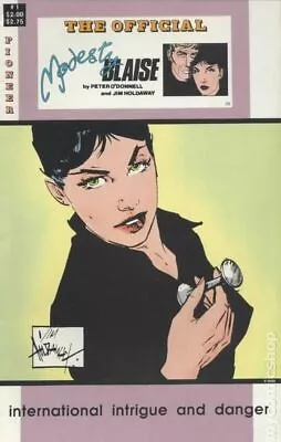 Official Modesty Blaise #1 VG 1988 Stock Image Low Grade • $3.80