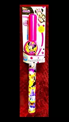 Disney Junior Minnie Mouse 15”x 1” Jumbo Bubble Wandsuper Stick Miracle Bubbles • $6.99