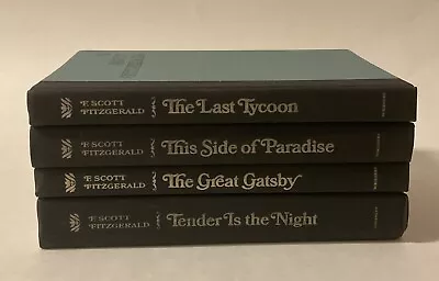 LOT 4 HC F. Scott Fitzgerald Scribners The Great Gatsby + Last Tycoon + + VGC • $16.50