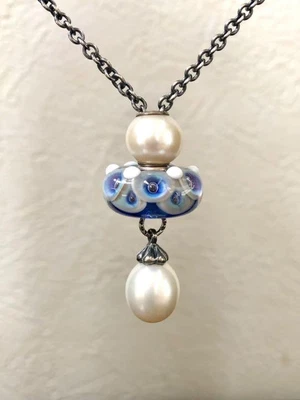 $305.43 • Buy Trollbeads Tranquil Fantasy Lavender Necklace Set
