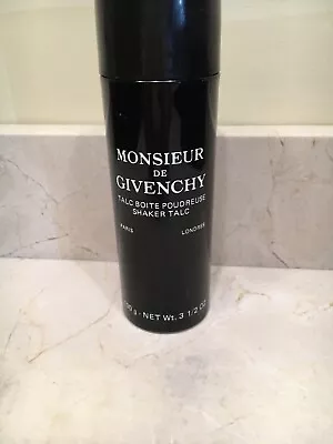 Monsieur De Givenchy Shaker Talc 3.5 Oz New No Box Not Sealed-Hard To Find! • $85.99