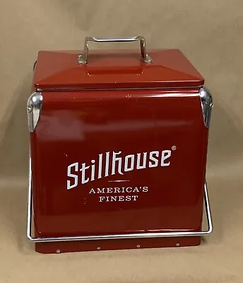 Stillhouse Classic Cooler -  Red Metal Pre Owned Vintage Design Cooler • $25
