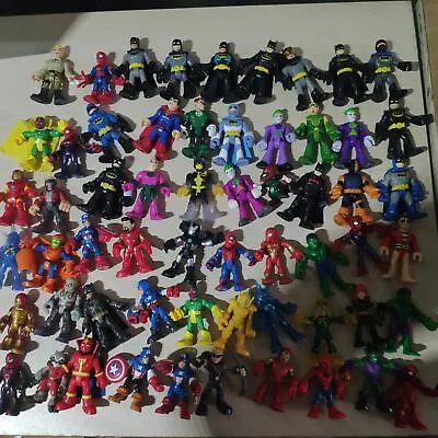  Imaginext DC / Playskool Marvel Super Heroes Action Figure Lot - Your Choice • $10.99