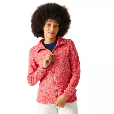 Regatta Womens Azaelia Breathable Full Zip Stretch Lightweight Fleece Jacket • £19.98
