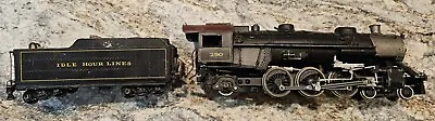 **RUNS Vintage O-Scale - Brass - 4-6-2 Steam Locomotive And Tender. RUNS** • $459.99