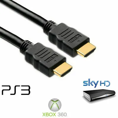 1.5m HDMI To HDMI Cable Lead Wire Connect Computer PCLaptop To TV DVD LAPTOP LED • £4.99