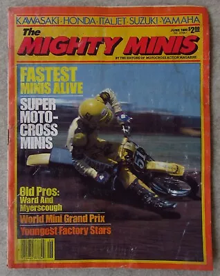 MIGHTY MINIS June 1980 Vintage Minibike Suzuki RM80 Yamaha YZ80 Honda CR80R KX80 • $6.50