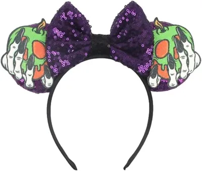 Minnie Mickey Mouse Ears Headband Disneyland Poised Apple Snow-white  HANDMADE • $11.99