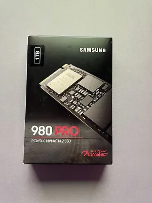 £50 • Buy Samsung 980 PRO 1TB SSD M.2 NVMe Solid State Drive