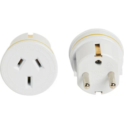 $7.95 • Buy KORJO KAEU  Aust. To Europe Travel Adaptor For Australia 240V Plug- Fit21 For