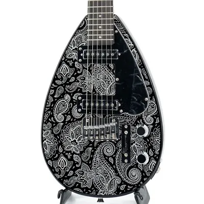 VOX MARK III Mini Paisley BKSV Short Scale TearDrop Shape Electric Guitar W/Case • $284.05