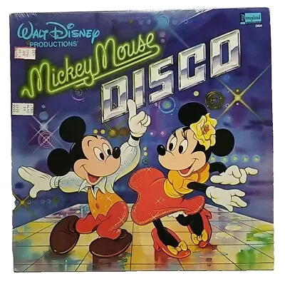 Walt Disney MICKEY MOUSE DISCO 1979 Vinyl LP RECORD 2504 NICE CONDITION • $3.98