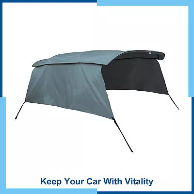 Universal Pack (1) 600D 4 Bow 8'Lx91 -96 W Bimini Top Replacement Cover No Frame • $93.09