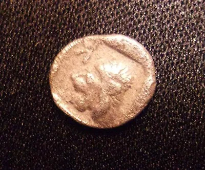 Authentic Ancient Coin Mysia Kyzikos Bull Head Silver AR 9.5 Mm Circa 450 BC • $30