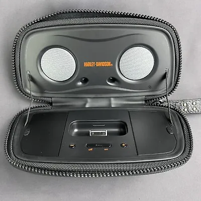 Harley Davidson IHome IPod Dock Portable Speaker System For IPhone HDP29 • $19.95