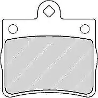 Set 4 Brake Pads Ar Mercedes W202 C124 - Ferodo FDB1310 • $25.20