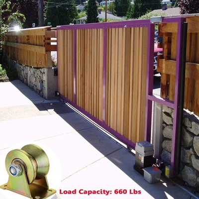 $22.16 • Buy 1-Pack V/H/U Groove Caster 2 Inches Sliding Gate Wheel Rigid Caster Load 270kg