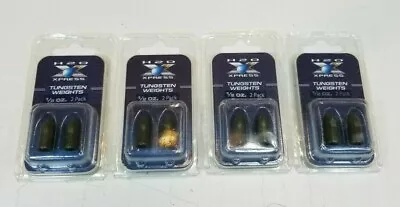 Lot Of 4: H2o Xpress Tungsten Wights 1/2oz - 2 Pack • $11.75