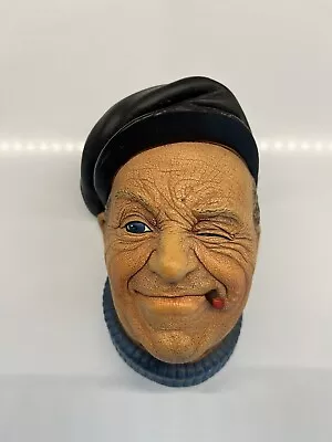 Vintage 1967 Bossons Chalkware Head  Boat Man  Congleton England • $9.95