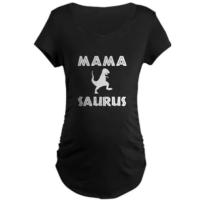 CafePress Mamasaurus Dinosaur Mom Maternity T Shirt Maternity Shirt (105342524) • $29.99