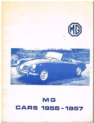 Mg Mga 1500 Coupe / Roadster & Magnette Za Zb (1955-57) Period Road Tests Book • $34.24