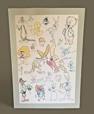 Virgil Ross Bugs 'n' Friends Vintage Lithograph HAND SIGNED • $398