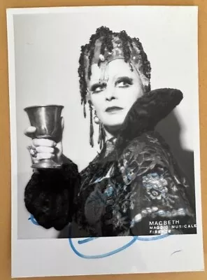 Opera Autographs Dame Gwyneth Jones Welsh Soprano Signed MacBeth In-role Photo • $23.66