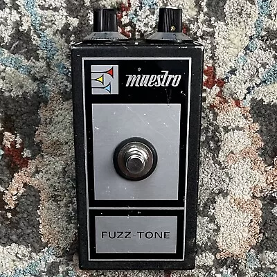 1970s Maestro Fuzz Tone FZ1B Vintage Gibson Fuzz Guitar Effect Pedal! G150 • $699.99