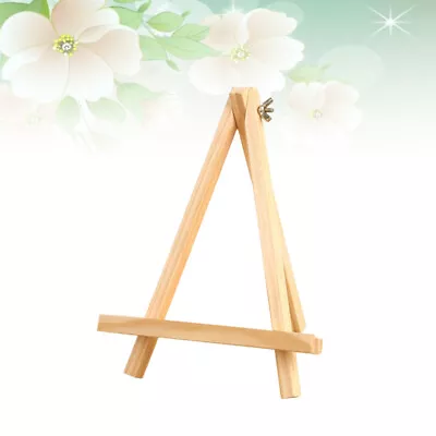 Canvas Photo Holder Small Wooden Easel Display Easels Canvas Stand • £6.99