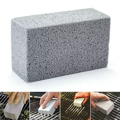 BBQ Scraper Cleaning Stone Pumice Grill Cleaner Brick Griddle Kit Block I2M5 • $7.79